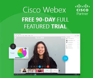 Cisco Webex - Free 90-Day Trial!