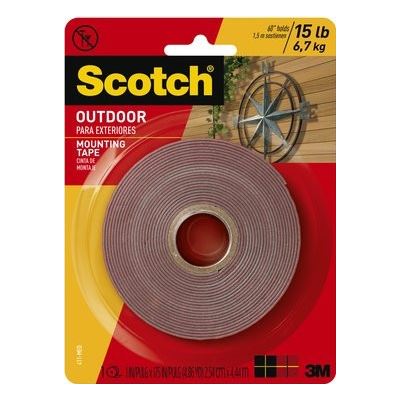 3M 70006933868 Scotch Outdoor Mounting Tape 411P (70006933868)