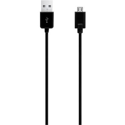 3SIXT Charge & Sync Cable - Micro USB - 1.0m - Black (3S-0103)