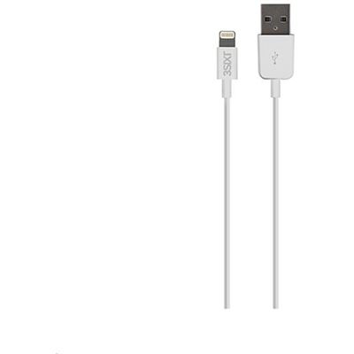 3SIXT Charge & Sync Cable 3.0m - Lightning - White (3S-0372)