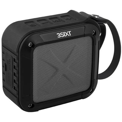 3SIXT SoundBlock BT IPX6 Speaker ? Black (3S-0952)