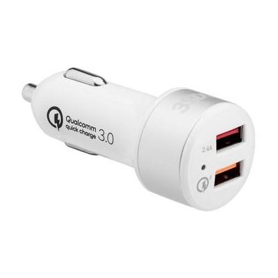 3SIXT Car Charger 5.4A - White (3S-1030)