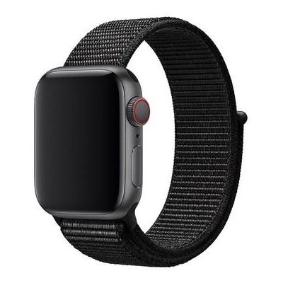 3SIXT Nylon Weave Band - Apple Watch 42/44mm - Black (3S-1196)