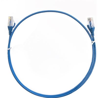 8 Ware 8ware CAT6 Ulta Thin Slim Cable 0.25m / 25cm (CAT6THINBL-025M)
