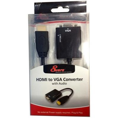 8 Ware 8Ware CVT-HDMIVGA HDMI to VGA Converter without (CVT-HDMIVGA)