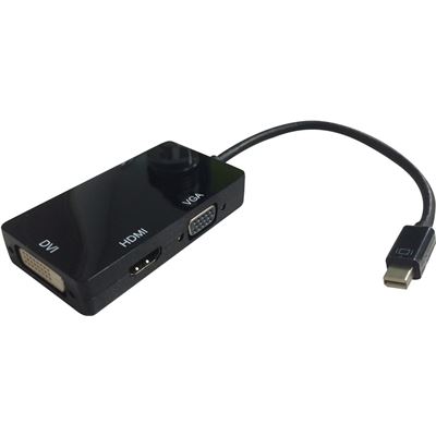 8 Ware 8ware Mini DisplayPort to DVI/HDMI/VGA M/F Adapter (GC-MDPDHV)