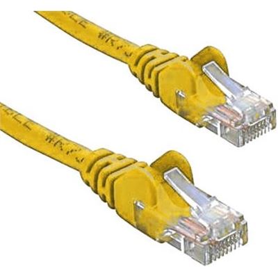 8 Ware 8ware CAT5e Cable 25cm / 0.25m - Yellow Color (KO820U-0.25YEL)