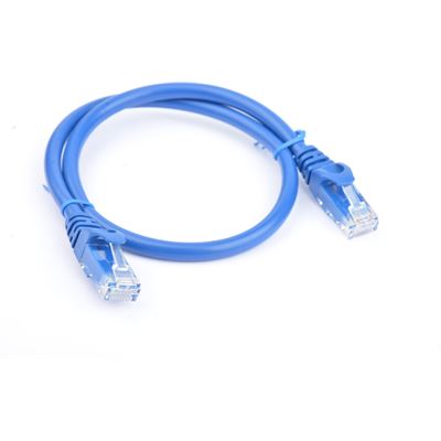 8 Ware Cat 6a UTP Ethernet Cable; Snagless - 0.25m (PL6A-0.25BLU)
