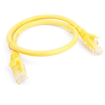 8 Ware Cat 6a UTP Ethernet Cable; Snagless - 0.25m (PL6A-0.25YEL)