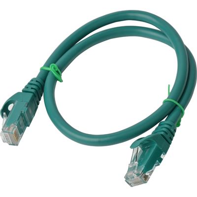8 Ware Cat 6a UTP Ethernet Cable; SnaglessÃ¿ - 0.5m (PL6A-0.5GRN)