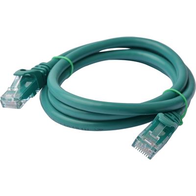8 Ware Cat 6a UTP Ethernet Cable; SnaglessÃ¿ - 1m (100cm) (PL6A-1GRN)