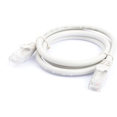 8 Ware Cat 6a UTP Ethernet Cable; SnaglessÃ¿ - 1m (100cm) (PL6A-1GRY)