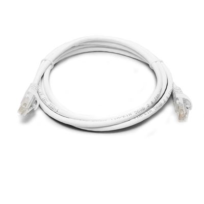 8 Ware Cat 6a UTP Ethernet Cable; SnaglessÃ¿ - 2m White (PL6A-2WH)