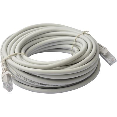 8 Ware Cat 6a UTP Ethernet Cable, Snagless? - 30m Grey (PL6A-30GRY)