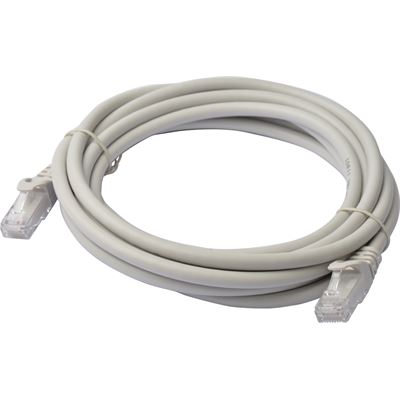 8 Ware Cat 6a UTP Ethernet Cable; SnaglessÃ¿ - 3m Grey (PL6A-3GRY)