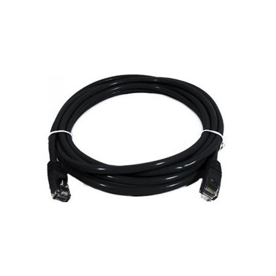8 Ware Cat 6a UTP Ethernet Cable, Snagless? - Black 40M (PL6A-40BLK)
