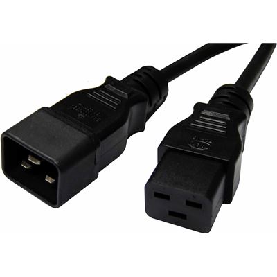 8 Ware Power Cable Extension IEC-C19 Male to IEC-C20 (RC-3084-010)