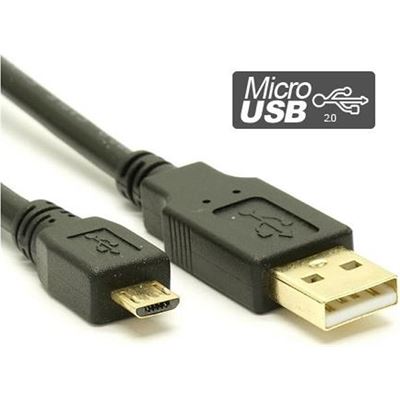 8 Ware USB 2.0 Cable Type A to Micro-USB B M/M Black - 5m (UC-2005AUB)