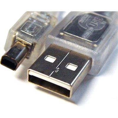 8 Ware USB 2.0 Certified Cable A-B 4 Pin Mini 3m (UC-2403ABN)