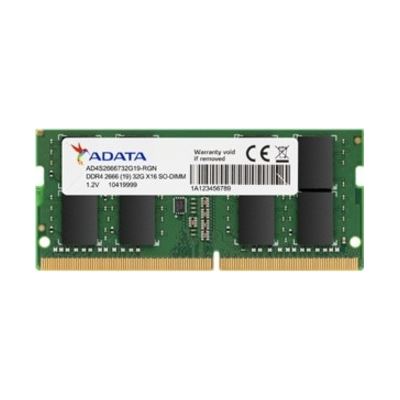 ADATA 4GB DDR4-2666 512x16 SODIMM Lifetime wty (AD4S26664G19-BGN)