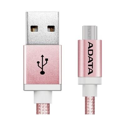 ADATA Micro USB Sync & Charge cable,100cm, Rose (AMUCAL-100CMK-CRG)
