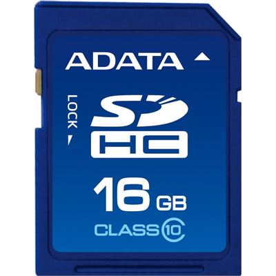 ADATA Premiumier UHS-I SDHC Card 16GB (ASDH16GUICL10-R)