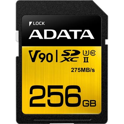 ADATA Premier ONE UHS-II SDXC Card 256GB (ASDX256GUII3CL10-C)