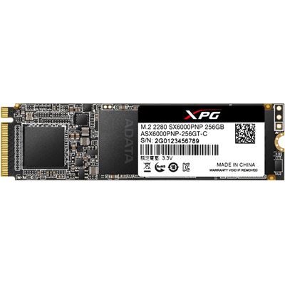 ADATA XPG SX6000 Pro PCIe M.2 2280 SSD 256GB (ASX6000PNP-256GT-C)