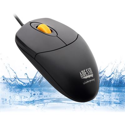 Adesso iMouse W3 Waterproof Mouse with Magnetic Scroll (IMOUSEW3)