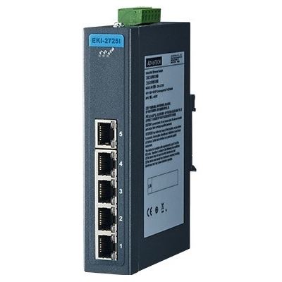 Advantech EKI-2725-CE 5-Port Unmanaged GBE Ethernet (EKI-2725-CE)