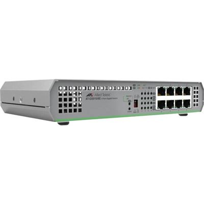 Allied Telesis 8 port 10/100/1000T unmanaged switch (AT-GS910/8E-40)