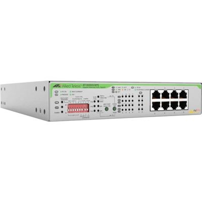 Allied Telesis 8 port 10/100/1000T unmanaged PoE+ (AT-GS920/8PS-40)