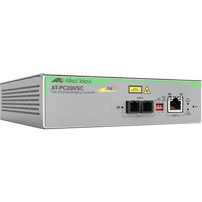 Allied Telesis POE+ MC 1*TX to1* SX MM(SC) 990 (AT-PC2000/SC-60)
