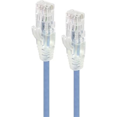 Alogic 2m Blue Ultra Slim Cat6 Network Cable - Series (C6S-02BLU)