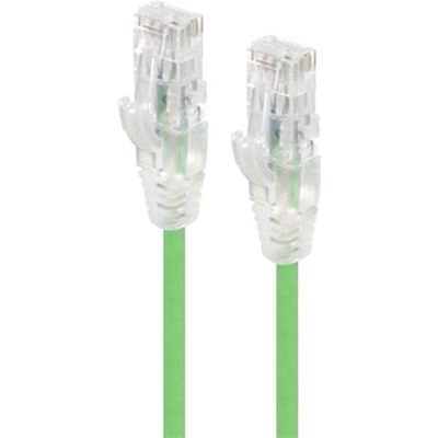 Alogic 5m Green Ultra Slim Cat6 Network Cable - Series (C6S-05GRN)