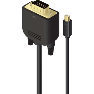 Alogic SmartConnect 2m Mini DisplayPort to VGA Cable (MDP-VGA-02-MM)