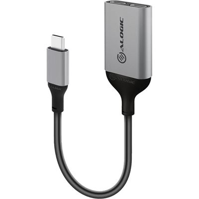 Alogic USB-C to USB-C Audio and USB-C Charging Adapter (UL2CAPW-SGR)