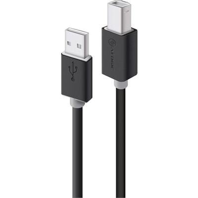 Alogic 1m USB 2.0 Cable Type A Male to Type B Male (USB2-01-AB)