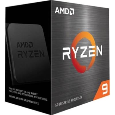 AMD Ryzen 9 5900X Zen 3 CPU 12C/24T TDP 105W Boost (100-100000061WOF)