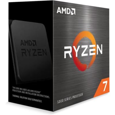 AMD Ryzen 7 5800X 8 Core, 16 Threads, up to 4.7 (100-100000063WOF)
