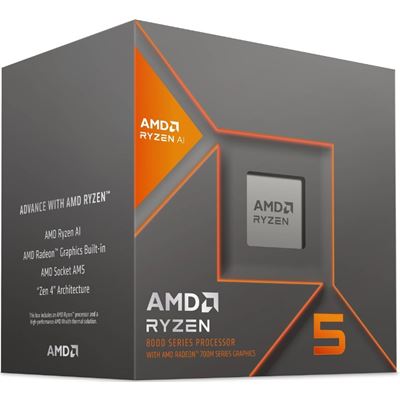 AMD Ryzen 5 8600G CPU 6 Core / 12 Thread - Max (100-100001237BOX)