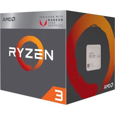 AMD Ryzen 3 2200G Quad-Core AM4 with VEGA Graphics (YD2200C5FBBOX)
