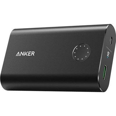 Anker POWERCORE+ 10,050MAH PORTABLE USB POWERBANK BLACK (A1311H11)
