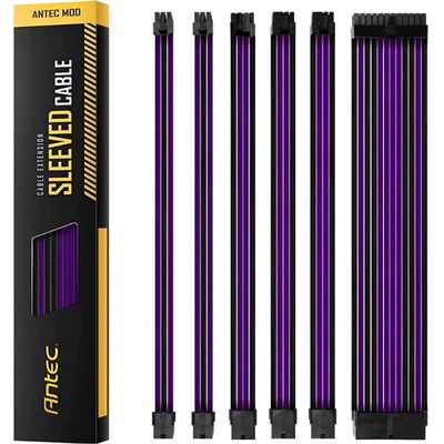 Antec PSU - Sleeved Extension Cable Kit V2  (PSUSCB30-205-P/B)