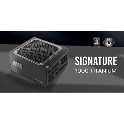 Antec Signature 1000w 80+Titanium Fully Modular, FDB (ST1000-PLUS)