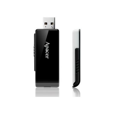 Apacer AH350 32GB USB3.0 Slim PenDrive, Black and (AP32GAH350B-1)