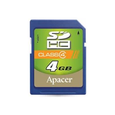 Apacer SDHC 4GB Class4 Retail (AP4GSDHC4-R)