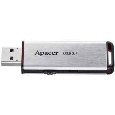 Apacer AH35A 64GB USB 3.1 Flash Drive Silver (AP64GAH35AS-1)