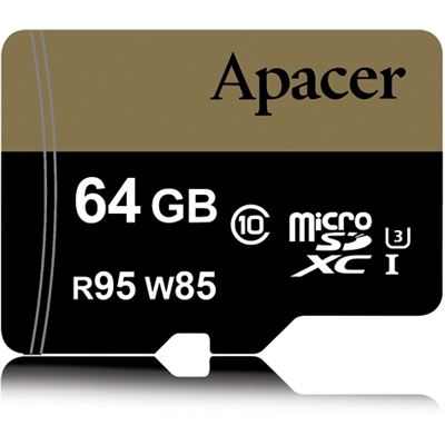 Apacer 64GB High Speed SDXC UHS-I Class10 (AP64GSDXC10U1-R)