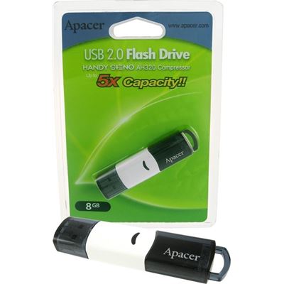 Apacer 8G USB 2.0 Flash Drive (U2-FDA8G)
